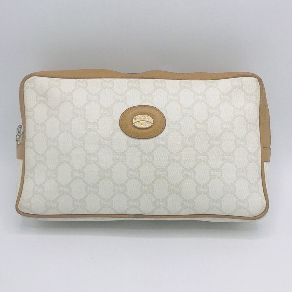 Authentic Gucci Plus Vintage Clutch Travel Bag
